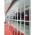 Portes d'accordéon pliant en polycarbonate durable transparent